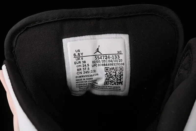 All categories Air Jordan Jordan series basketball shoes Air Jordan 1 Mid Air Jordan 1 Mid SE "Game Royal" AJ1 Joe 1 Black Pink China 554724-133
